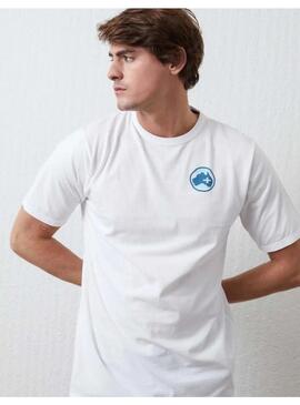 Camiseta Blanca Serigrafia Altonadock Para Hombre