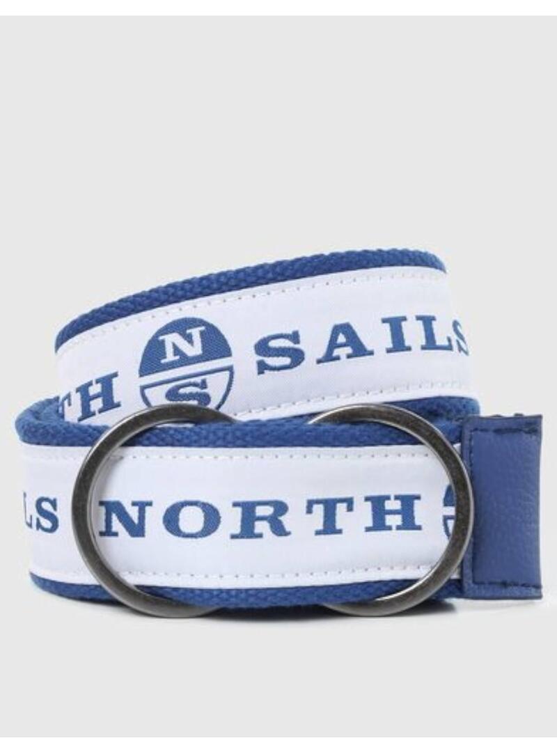 Cinturon de lona con logotipo North Sails