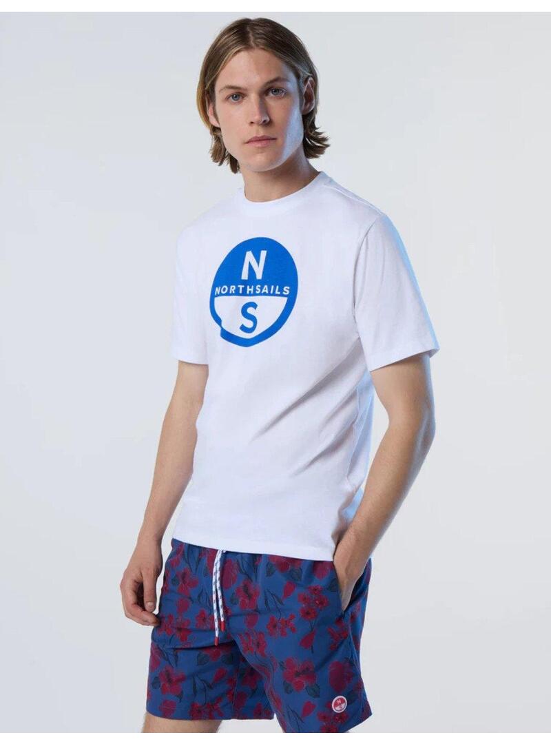 Camiseta con Maxilogo Noth Sails Para Hombre